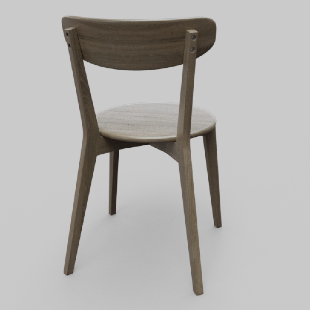 Wooden chair by Daenisches Bettenlager preview image 2